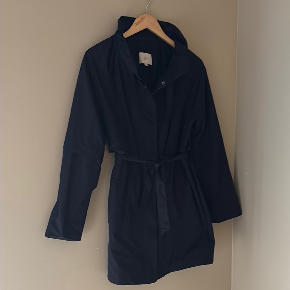 LOFT Women's Black Rain Jacket